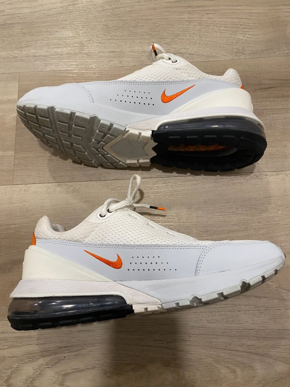 Nike Air Max Pulse DR0453-100 Summit White Safety Orange Men’s 9.5 Women’s 11 - Picture 12 of 13